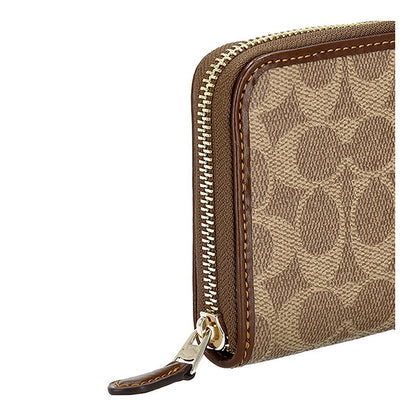 コーチ 長財布 レディース ブランド COACH CCQ07 IMXHE ブラウン ウォレット 高級 おしゃれ プレゼント 実用的