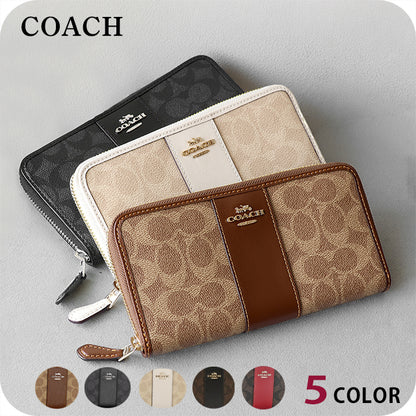 Coach long wallet men&