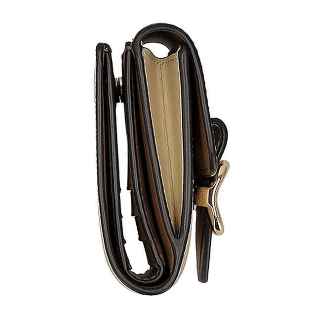 コーチ 二つ折り財布 レディース ブランド COACH CCQ09 IMXI9 ブラウン