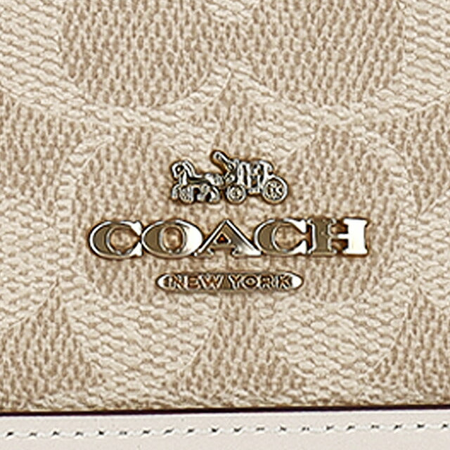コーチ ハンドバッグ レディース ブランド COACH 27583 2WAY CCQ26 IMXDM 1 ライトベージュ ホワイト バッグ CCQ26-IMXDM-1