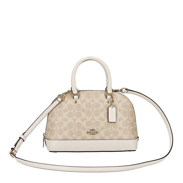 コーチ ハンドバッグ レディース ブランド COACH 27583 2WAY CCQ26 IMXDM 1 ライトベージュ ホワイト バッグ CCQ26-IMXDM-1