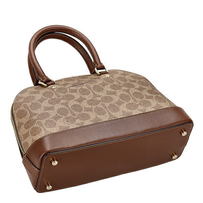 コーチ ハンドバッグ レディース ブランド COACH 27583 2WAY CCQ26 IMXHE 1 ブラウン バッグ CCQ26-IMXHE-1