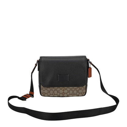 コーチ ショルダーバッグ メンズ ブランド COACH CE534 カーキ/ブラックマルチ CE534-QBV1R-1