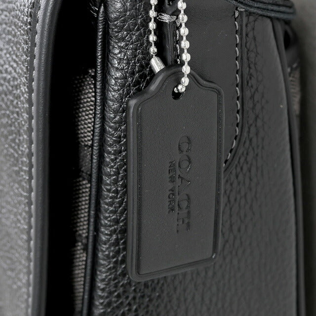コーチ ショルダーバッグ メンズ ブランド COACH CE534 チャコール/ブラック CE534-SVO1U-1
