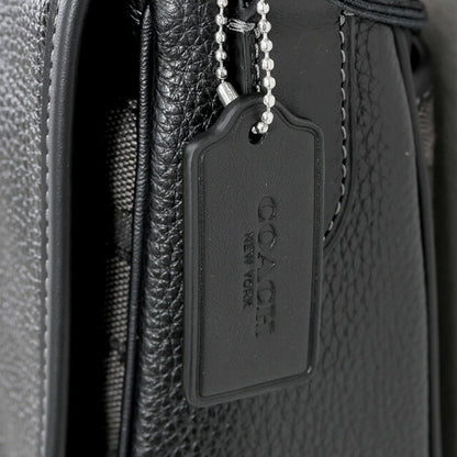 コーチ ショルダーバッグ メンズ ブランド COACH CE534 チャコール/ブラック CE534-SVO1U-1