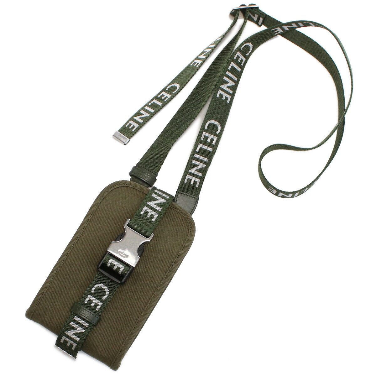 セリーヌ ショルダー メンズ キャンバス イタリア 10J21 KHAKI カーキ バッグ CEL10J21021