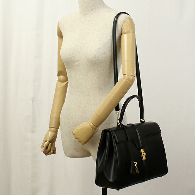 セリーヌ ハンドバッグ レディース ブランド CELINE 2WAY レザー 18737 ブラック バッグ CEL18737031
