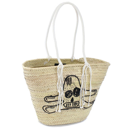 セリーヌ カゴバッグ ユニセックス ラフィア モロッコ 19271 ベージュ系 バッグ CEL19271021