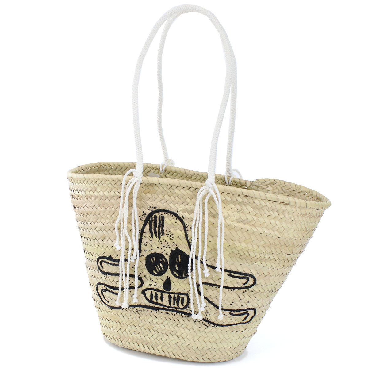 セリーヌ カゴバッグ ユニセックス ラフィア モロッコ 19271 ベージュ系 バッグ CEL19271021