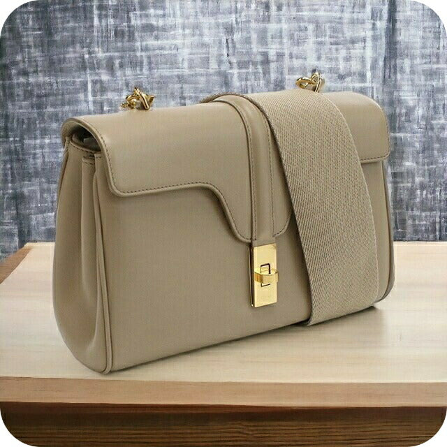 セリーヌ ショルダー レディース カーフスキン イタリア 19685 SAFARI ベージュ系 バッグ CEL19685011