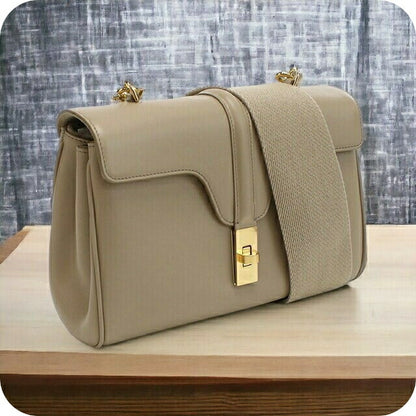 セリーヌ ショルダー レディース カーフスキン イタリア 19685 SAFARI ベージュ系 バッグ CEL19685011