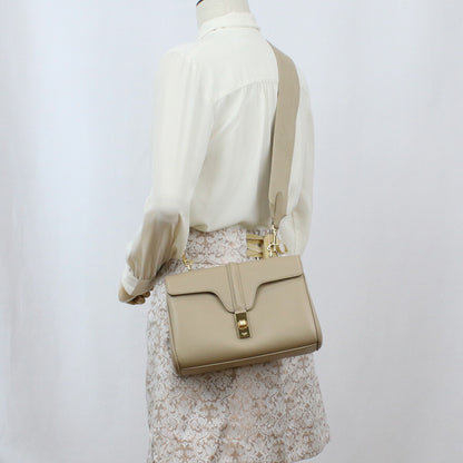 セリーヌ ショルダー レディース カーフスキン イタリア 19685 SAFARI ベージュ系 バッグ CEL19685011