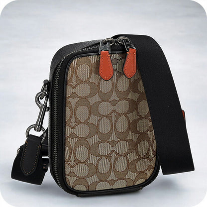 コーチ ショルダーバッグ メンズ ブランド COACH CH097 カーキ/ブラックマルチ CH097-QBV1R-1