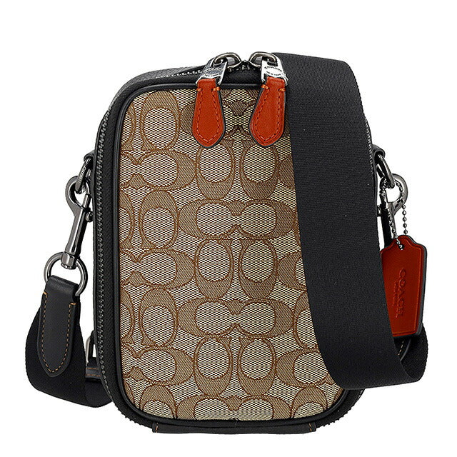 コーチ ショルダーバッグ メンズ ブランド COACH CH097 カーキ/ブラックマルチ CH097-QBV1R-1