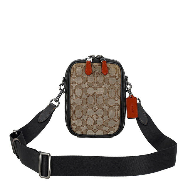 コーチ ショルダーバッグ メンズ ブランド COACH CH097 カーキ/ブラックマルチ CH097-QBV1R-1