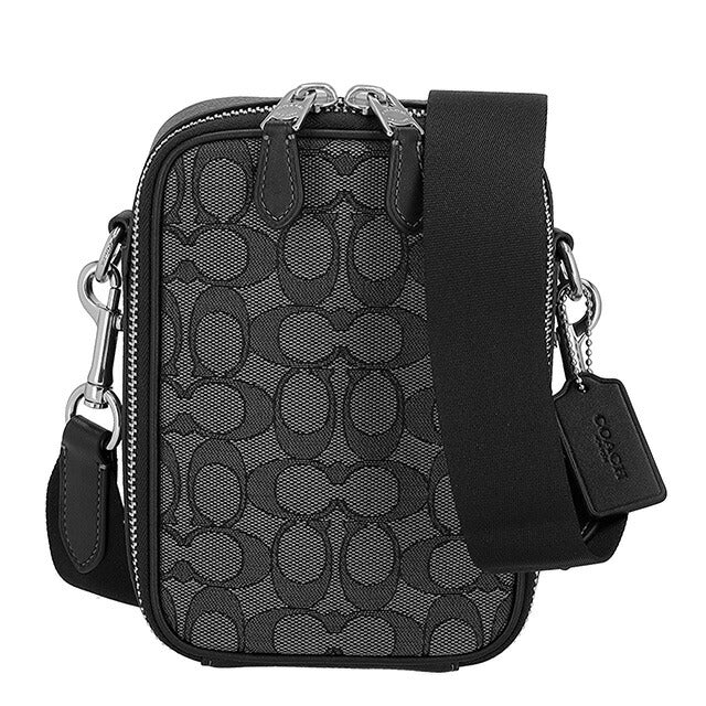 コーチ ショルダーバッグ メンズ ブランド COACH CH097 チャコール/ブラック CH097-SVO1U-1