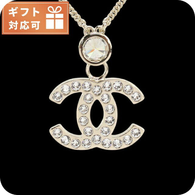 シャネル ネックレス レディース ブランド ABE114 ゴールド-ジルコニア アクセサリー CHAABE114011
