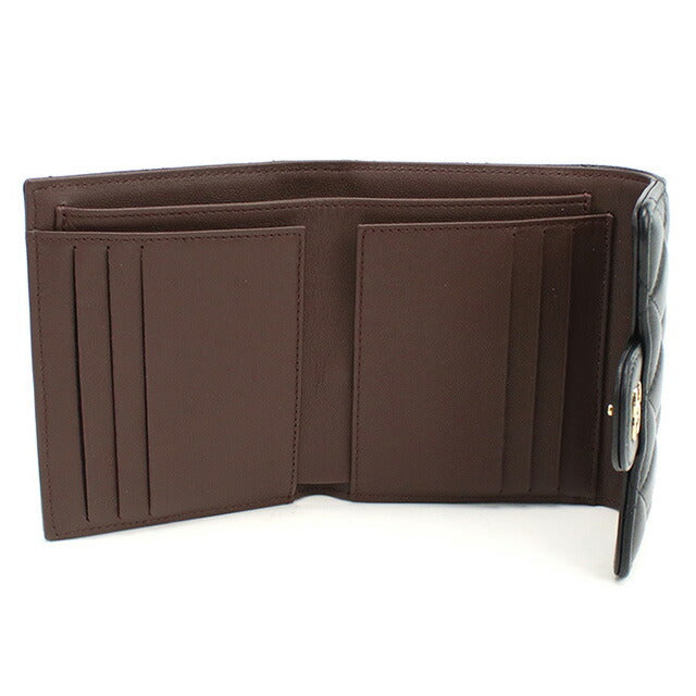 シャネル 三折財布小銭入付き レディース ブランド CHANEL フランス AP0231 ブラック 財布 CHAAP0231031