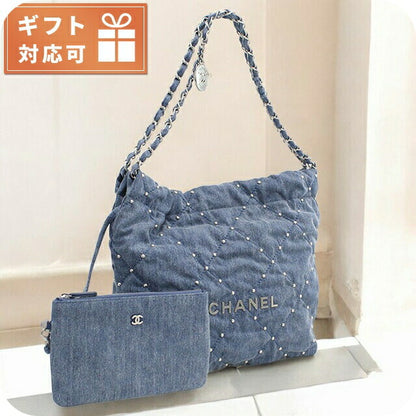 シャネル ショルダーバッグ レディース ブランド AS3260 ブルー バッグ CHAAS3260011