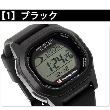 シチズン チャンピオン ソーラー ソーラーパワー 腕時計 ブランド メンズ レディース ペア キッズ ジュニア クロノグラフ CITIZEN 黒 選べるモデル Champion-1