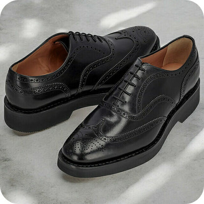 チャーチ ビジネスシューズ メンズ ブランド Church レザー CHETWYND L ブラック CHETWYNDL9WF-F0AAB-9