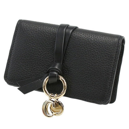 クロエ 名刺入れ レディース ブランド CHLOE スペイン CHC21WP015F57 BLACK ブラック 小物 CHL21WP015F57011
