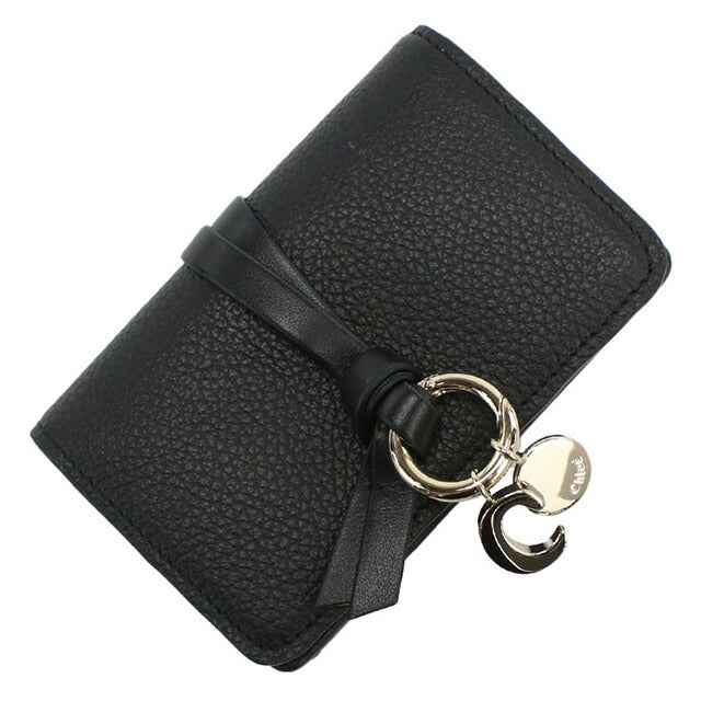 クロエ 名刺入れ レディース ブランド CHLOE スペイン CHC21WP015F57 BLACK ブラック 小物 CHL21WP015F57011