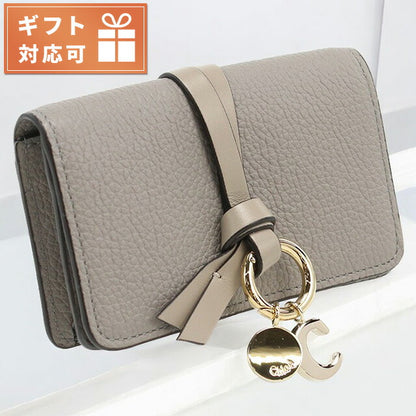クロエ 名刺入れ レディース ブランド CHLOE スペイン CHC21WP015F57 CASHMERE GREY グレー系 小物 CHL21WP015F57021