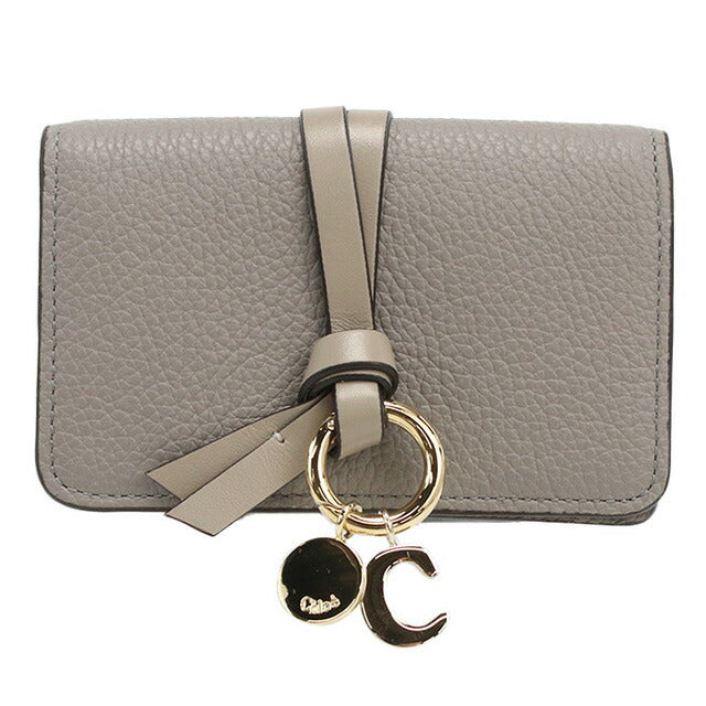 クロエ 名刺入れ レディース ブランド CHLOE スペイン CHC21WP015F57 CASHMERE GREY グレー系 小物 CHL21WP015F57021