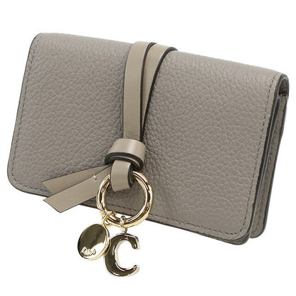 クロエ 名刺入れ レディース ブランド CHLOE スペイン CHC21WP015F57 CASHMERE GREY グレー系 小物 CHL21WP015F57021