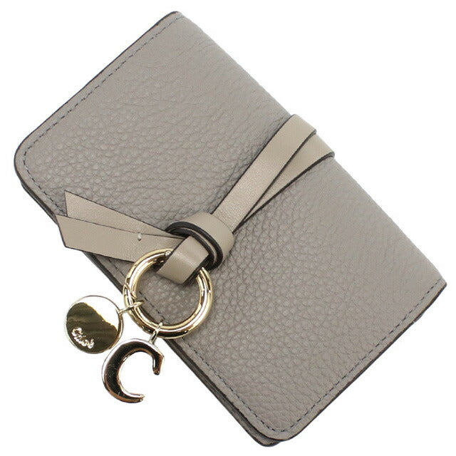 クロエ 名刺入れ レディース ブランド CHLOE スペイン CHC21WP015F57 CASHMERE GREY グレー系 小物 CHL21WP015F57021