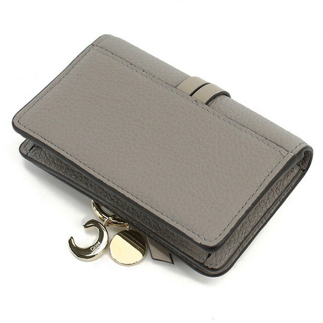クロエ 名刺入れ レディース ブランド CHLOE スペイン CHC21WP015F57 CASHMERE GREY グレー系 小物 CHL21WP015F57021