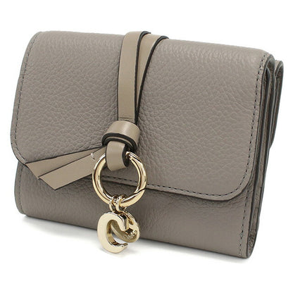 クロエ 三折財布小銭入付き レディース ブランド CHLOE スペイン CHC21WP945F57 CASHMERE GREY グレー系 財布 CHL21WP945F57011