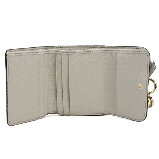 クロエ 三折財布小銭入付き レディース ブランド CHLOE CHC21WP945F57 ブルー 財布 CHL21WP945F57071