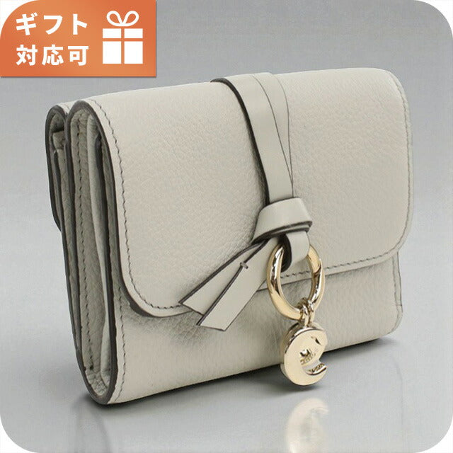 クロエ 三折財布小銭入付き レディース ブランド CHLOE CHC21WP945F57 ブルー 財布 CHL21WP945F57071