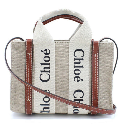 クロエ トートバッグ レディース ブランド CHLOE イタリア CHC22AP237I26 WHITE-BROWN ホワイト系 バッグ CHL22AP237I26011
