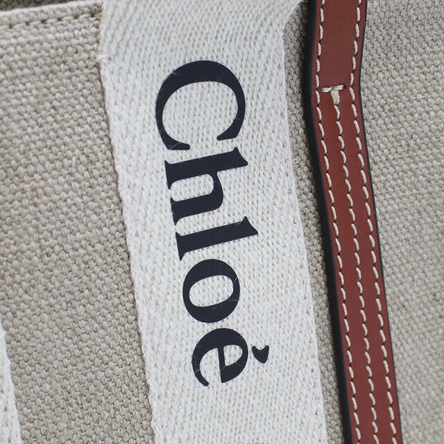 クロエ トートバッグ レディース ブランド CHLOE イタリア CHC22AP237I26 WHITE-BROWN ホワイト系 バッグ CHL22AP237I26011