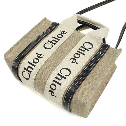 クロエ トートバッグ レディース ブランド CHLOE イタリア CHC22AP237I26 WHITE-BLUE ベージュ系 バッグ CHL22AP237I26021