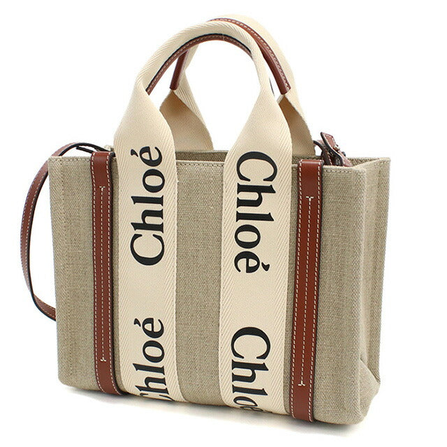 クロエ トートバッグ レディース ブランド CHLOE イタリア CHC22AS397I26 WHITE-BROWN 1 ベージュ系 ブラウン系 バッグ CHL22AS397I26031