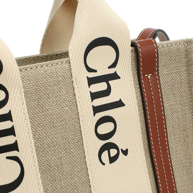 クロエ トートバッグ レディース ブランド CHLOE イタリア CHC22AS397I26 WHITE-BROWN 1 ベージュ系 ブラウン系 バッグ CHL22AS397I26031