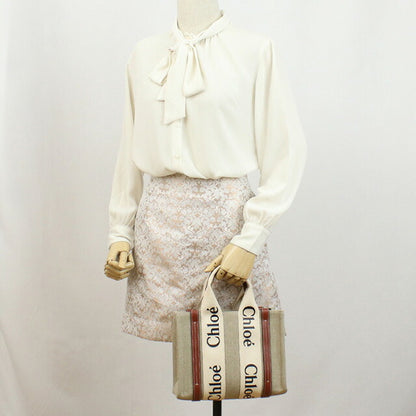 クロエ トートバッグ レディース ブランド CHLOE イタリア CHC22AS397I26 WHITE-BROWN 1 ベージュ系 ブラウン系 バッグ CHL22AS397I26031