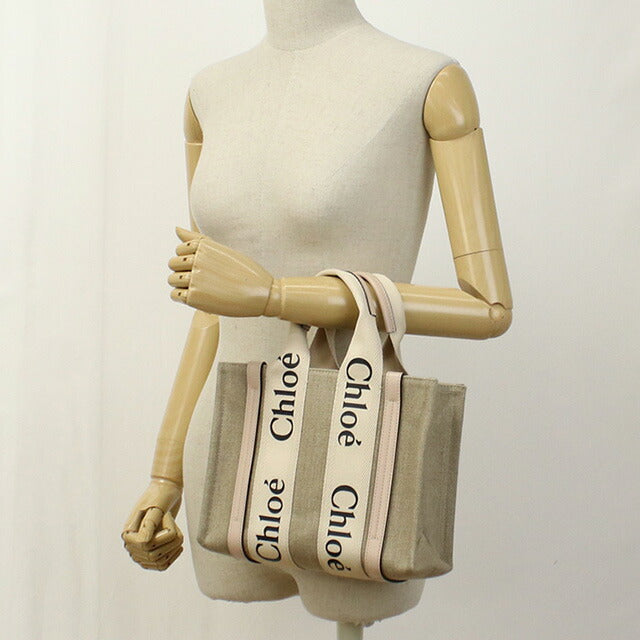 クロエ CHLOE トートバッグ CHC22AS397I26 PINK ベージュ系 クロエ トートバッグ レディース ブランド CHLOE イタリア