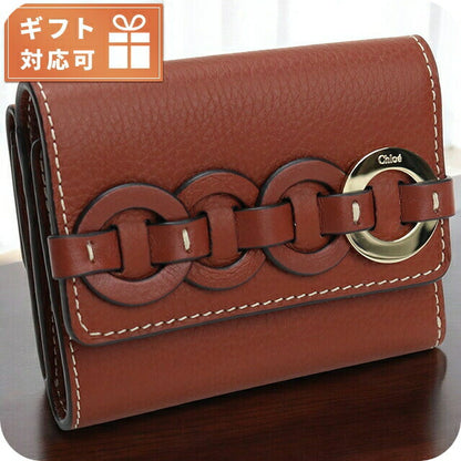 クロエ 三つ折り財布 レディース ブランド CHLOE スペイン CHC22SP117G05 SEPIA BROWN ブラウン系 財布 CHL22SP117G05031