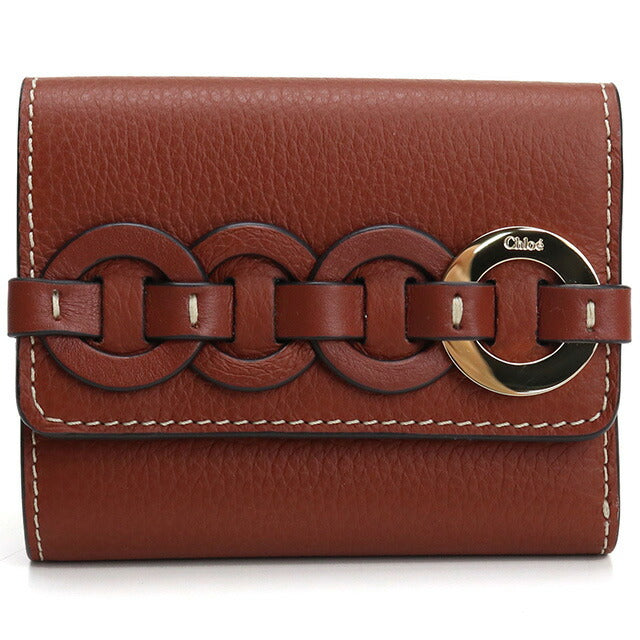 クロエ 三つ折り財布 レディース ブランド CHLOE スペイン CHC22SP117G05 SEPIA BROWN ブラウン系 財布 CHL22SP117G05031