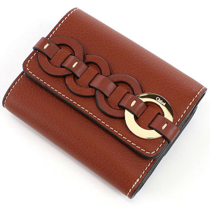 クロエ 三つ折り財布 レディース ブランド CHLOE スペイン CHC22SP117G05 SEPIA BROWN ブラウン系 財布 CHL22SP117G05031