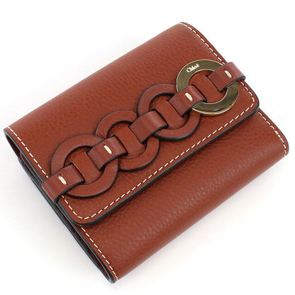 クロエ 三つ折り財布 レディース ブランド CHLOE スペイン CHC22SP117G05 SEPIA BROWN ブラウン系 財布 CHL22SP117G05031