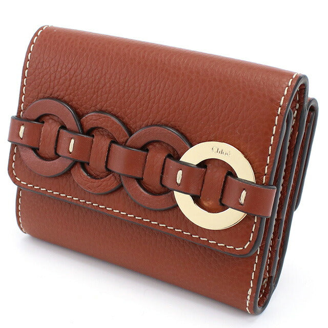 クロエ 三つ折り財布 レディース ブランド CHLOE スペイン CHC22SP117G05 SEPIA BROWN ブラウン系 財布 CHL22SP117G05031