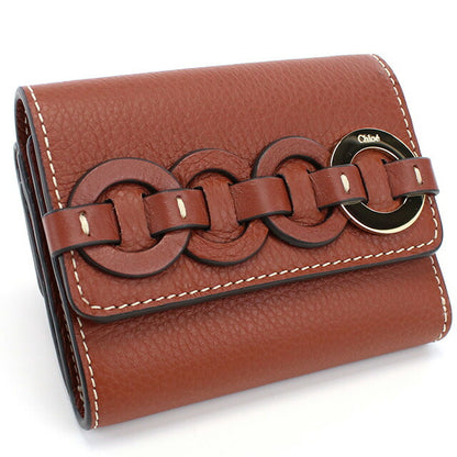 クロエ 三つ折り財布 レディース ブランド CHLOE スペイン CHC22SP117G05 SEPIA BROWN ブラウン系 財布 CHL22SP117G05031