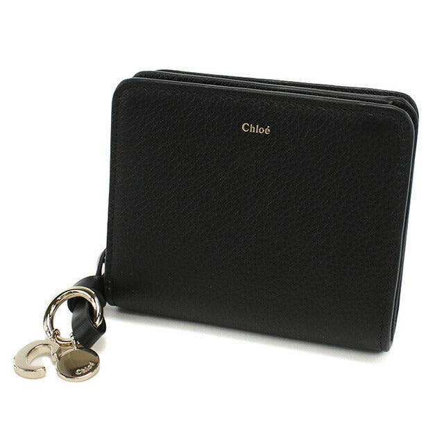 クロエ 二折財布小銭入付き レディース ブランド CHLOE スペイン CHC22WP765F57 BLACK ブラック 財布 CHL22WP765F57011