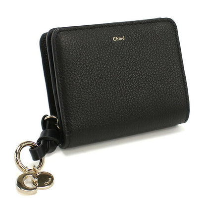 クロエ 二折財布小銭入付き レディース ブランド CHLOE スペイン CHC22WP765F57 BLACK ブラック 財布 CHL22WP765F57011